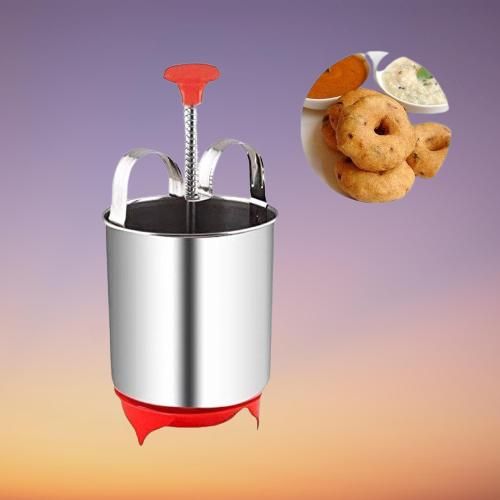 Stainless Steel Vada Maker with Stand