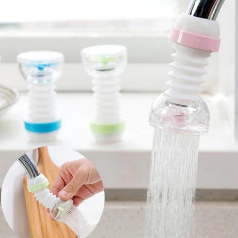 360 Degree Adjustable Faucet Shower-Head